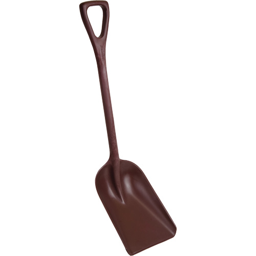 Pelle monobloc perceptible par d&eacute;tecteur de m&eacute;tal, Lame 10" x 14", Longueur de 37-1/2", Plastique, Rouge Toolneeds Inc.