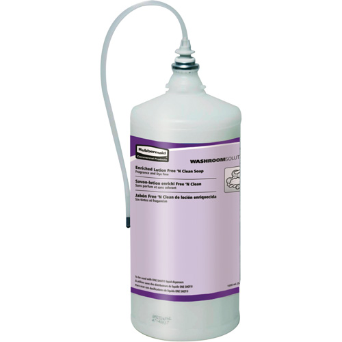 Recharge de savon liquide sans parfum et sans colorant OneShot, Cr&egrave;me, 1600 ml, Sans parfum Toolneeds Inc.