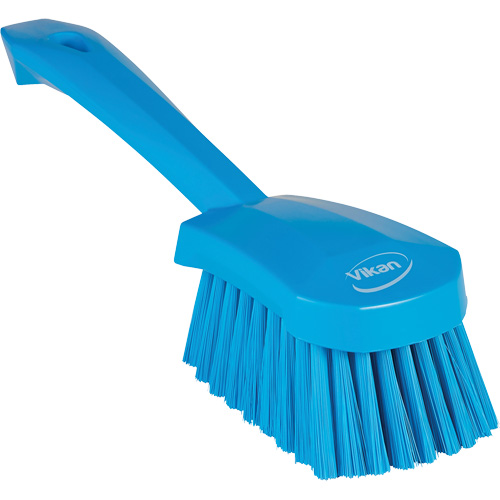 Short-Handled Washing Brush, Soft Bristles, 10-1/2" Long, Blue Toolneeds Inc.