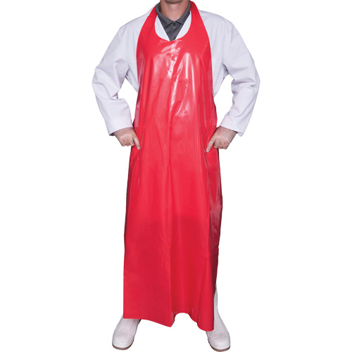 Top Dog 6 Mil. Apron, Polyurethane, 50" L x Red Toolneeds Inc.