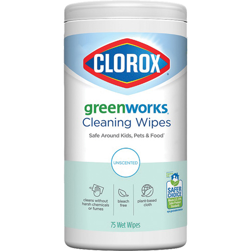 GreenWorks Cleaning Wipes, 75 Wipes Toolneeds Inc.