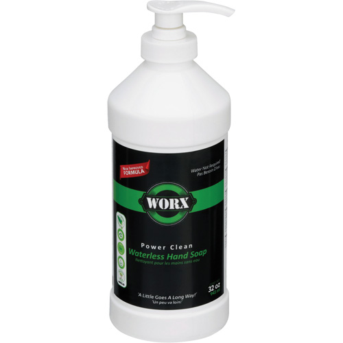Savon pour les mains sans eau Power Clean, Liquide, 945 ml, Sans parfum Toolneeds Inc.