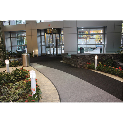 Tapis dentr&eacute;e Supreme Knob, Essuie-pieds/grattoir, 13-5/12' x 75-1/2' x 7/16", Charbon Toolneeds Inc.