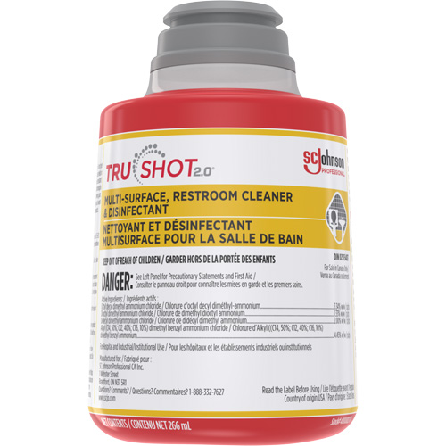 Nettoyant et d&eacute;sinfectant multisurface pour salle de bain TruShot 2.0, 266 ml, Bouteille &agrave; g&acirc;chette Toolneeds Inc.