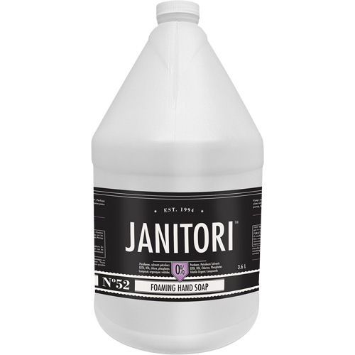 Savon &agrave; main Janitori 52, Mousse, 4 L, Parfum&eacute; Toolneeds Inc.