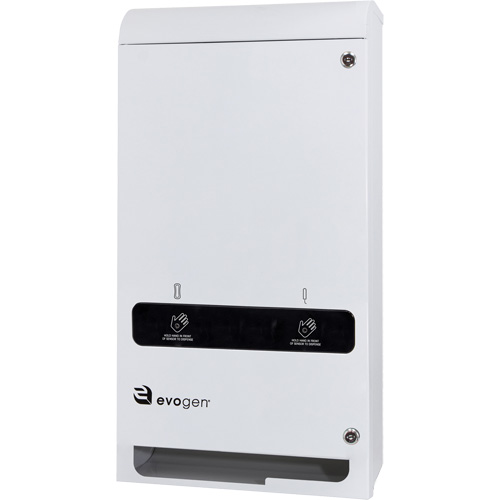 EvoGen&reg; EVNT3 No-Touch Dual Pad & Tampon Dispenser Toolneeds Inc.