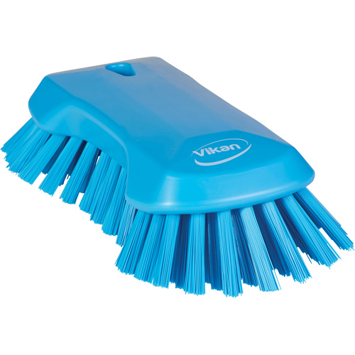 Brosse &agrave; main, Soies Tr&egrave;s ferme, Longueur de 9-1/10", Bleu Toolneeds Inc.