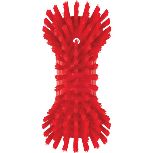 Brosse &agrave; main, Soies Tr&egrave;s ferme, Longueur de 9-1/10", Rouge Toolneeds Inc.
