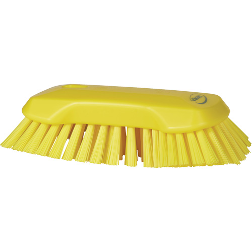Hand Brush, Extra Stiff Bristles, 9-1/10" Long, Yellow Toolneeds Inc.