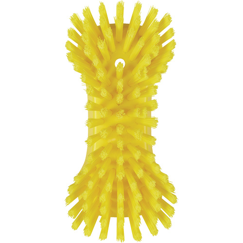 Hand Brush, Extra Stiff Bristles, 9-1/10" Long, Yellow Toolneeds Inc.