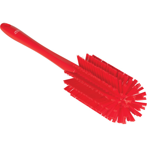 Brosse moyenne avec manche, Soies Ferme, Longueur de 17", Rouge Toolneeds Inc.