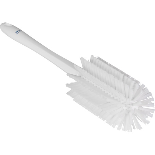 Brosse moyenne avec manche, Soies Ferme, Longueur de 17", Blanc Toolneeds Inc.