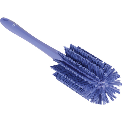 Medium Brush with Handle, Stiff Bristles, 17" Long, Purple Toolneeds Inc.