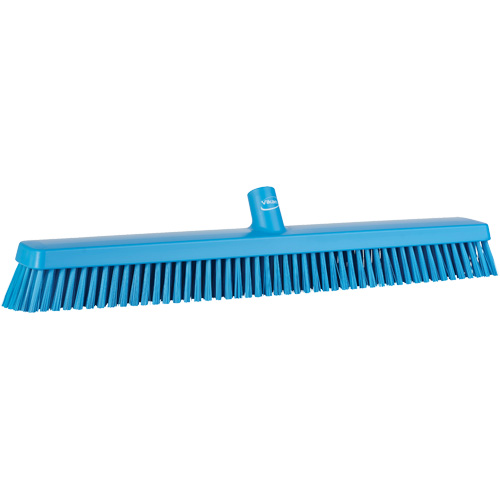 Balai-brosse robuste, Crins Fin/Ferme, 24", Bleu Toolneeds Inc.