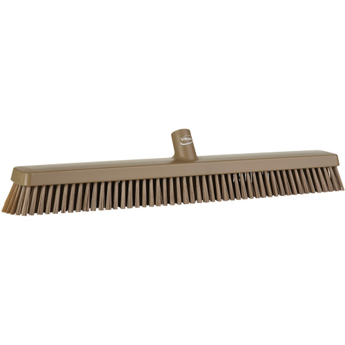 Balai-brosse robuste, Crins Fin/Ferme, 24", Brun Toolneeds Inc.