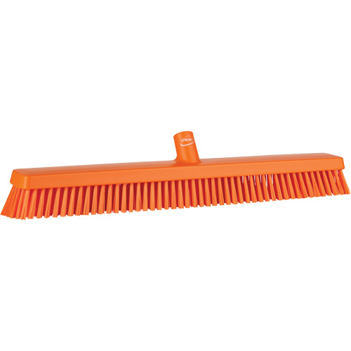 Balai-brosse robuste, Crins Fin/Ferme, 24", Orange Toolneeds Inc.
