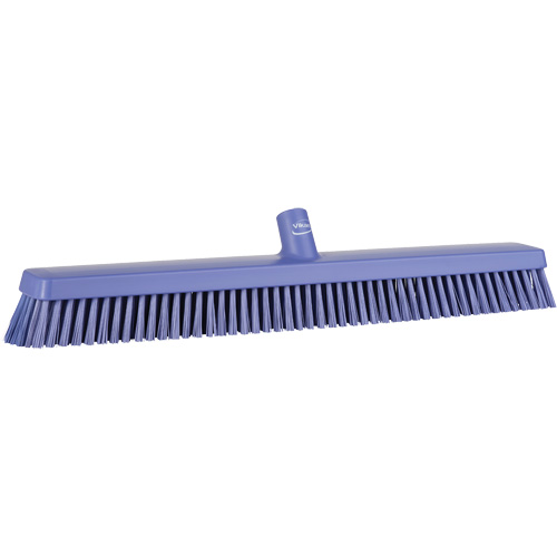 Balai-brosse robuste, Crins Fin/Ferme, 24", Mauve Toolneeds Inc.