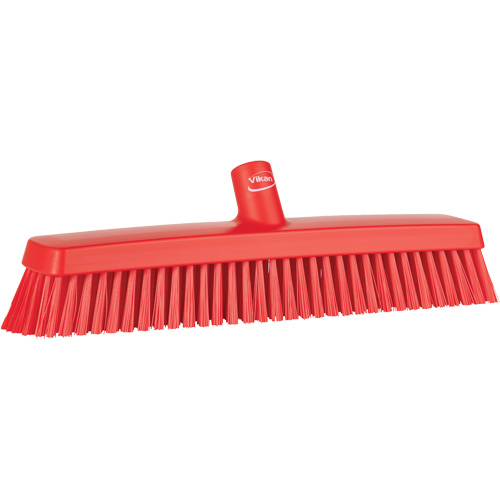 T&ecirc;te de balai-brosse, Crins Fin/Ferme, 16-1/2", Polyester/Polypropyl&egrave;ne, Rouge Toolneeds Inc.
