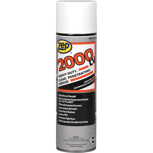 2000 LV Lubricant, Aerosol Can Toolneeds Inc.