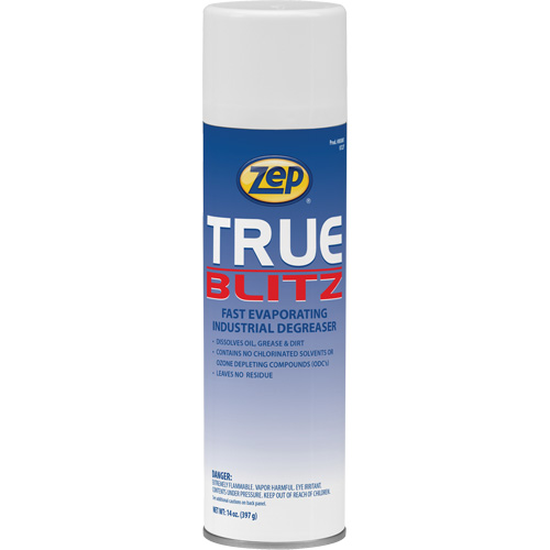 True Blitz Fast-Evaporating Industrial Degreaser, 14 oz., Aerosol Can Toolneeds Inc.