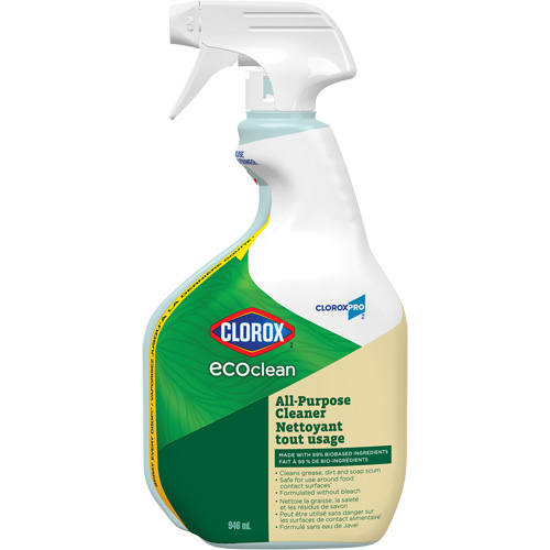 Nettoyant tout usage CloroxPro Clorox EcoClean, 946 ml, Bouteille &agrave; g&acirc;chette Toolneeds Inc.