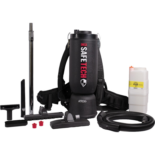 Omega SafeTech HEPA Backpack Vacuum Toolneeds Inc.