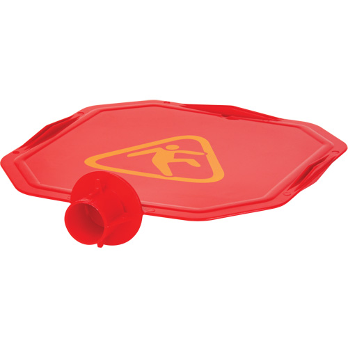 Capuchon d'avertissement de plancher mouill&eacute; pour c&ocirc;ne, Pictogramme Toolneeds Inc.