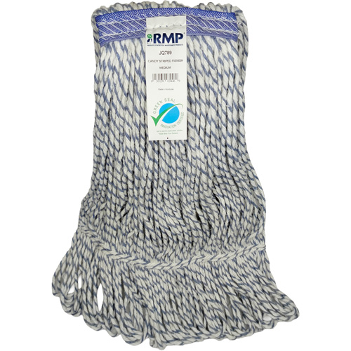 Candy-Striped Mop Head, Floor Finishing, Synthetic, Loop Style Toolneeds Inc.
