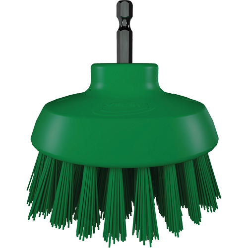 HyDrive Round Drill Brush, Extra Stiff Bristles, 3-1/10" Long, Green Toolneeds Inc.