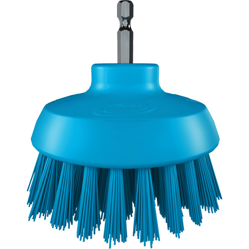 HyDrive Round Drill Brush, Extra Stiff Bristles, 3-1/10" Long, Blue Toolneeds Inc.