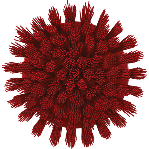 HyDrive Round Drill Brush, Extra Stiff Bristles, 3-1/10" Long, Red Toolneeds Inc.