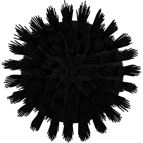 HyDrive Round Drill Brush, Extra Stiff Bristles, 3-1/10" Long, Black Toolneeds Inc.