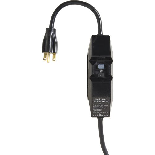Bloc dalimentation 120 V avec dispositif de protection contre les fuites de courant pour tapis industriels PRO Toolneeds Inc.