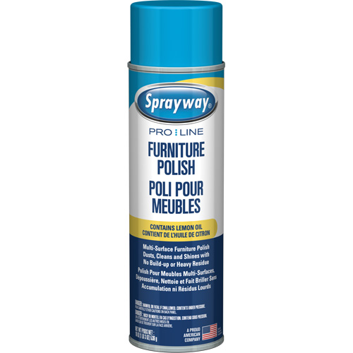 Pro Line Furniture Polish with Lemon Oil, 19 oz., Aerosol Can Toolneeds Inc.