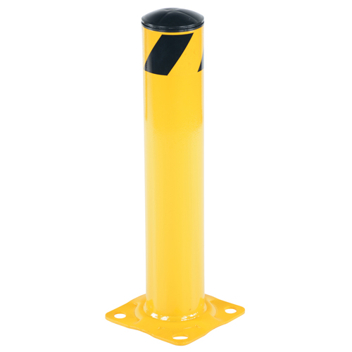 Butoir de s&eacute;curit&eacute;, Acier, 24" h x 4,5" la, Jaune Toolneeds Inc.