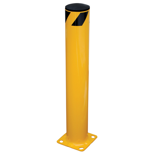 Butoir de s&eacute;curit&eacute;, Acier, 36" h x 5,5" la, Jaune Toolneeds Inc.