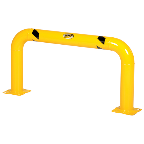 High Profile Machinery Guards, 4' W x 2' H, Yellow Toolneeds Inc.