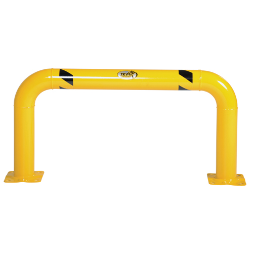 High Profile Machinery Guards, 4' W x 2' H, Yellow Toolneeds Inc.