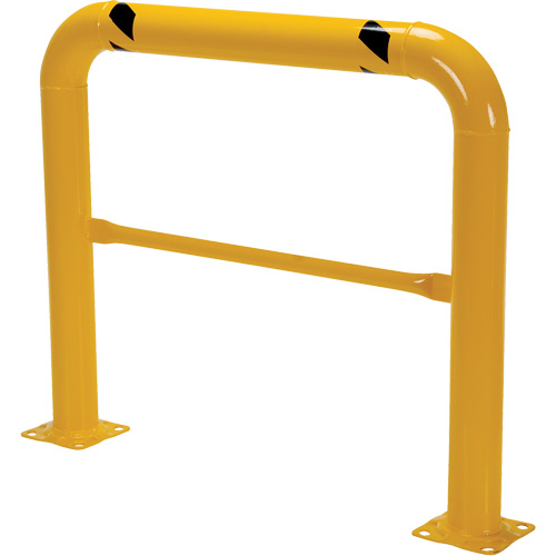 High Profile Machinery Guards, 4' W x 3.5' H, Yellow Toolneeds Inc.