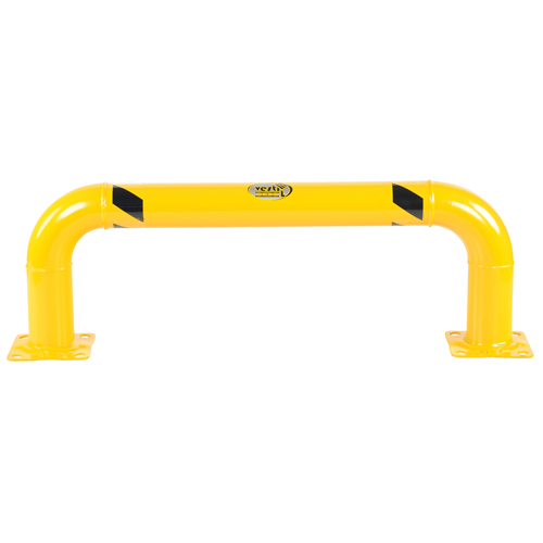 Low Profile Rack Guards, 4' W x 1.4' H, Yellow Toolneeds Inc.