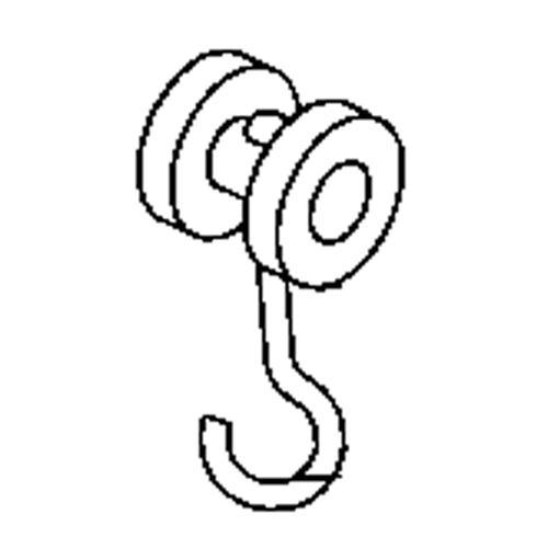 Curtain Partition Track Single Steel Roller Toolneeds Inc.