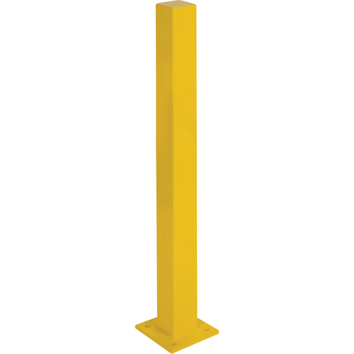 Heavy-Duty Bollards, Steel, 48" H x 4" W, Yellow Toolneeds Inc.