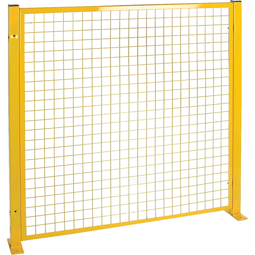 Perimeter Guards, 4.125' H x 2" W, Yellow Toolneeds Inc.