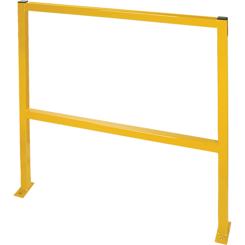 Perimeter Guards - Tubular Style, 48" W x 49-1/2" H, Yellow Toolneeds Inc.