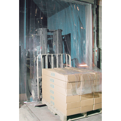 Portes &agrave; lani&egrave;res, 12' x 12' Ouverture de la porte, Largeur des lani&egrave;res 12", &eacute;paisseur  des lani&egrave;res 0,120" Toolneeds Inc.
