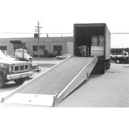 Mobile Yard Ramp, 25000 lbs. Capacity, 84" W x 36' L Toolneeds Inc.