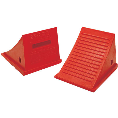 Cales-roue pour usage g&eacute;n&eacute;ral, Polyur&eacute;thane, Orange, 9" la x 11-1/2" p x 8-1/2" h Toolneeds Inc.