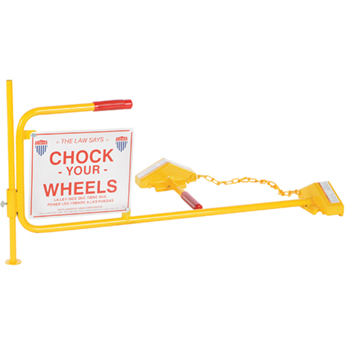 Single Rail Chock With Flag Rail Combo Toolneeds Inc.