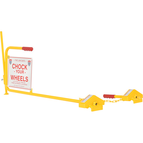 Single Rail Chock With Flag Rail Combo Toolneeds Inc.