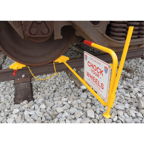 Single Rail Chock With Flag Rail Combo Toolneeds Inc.